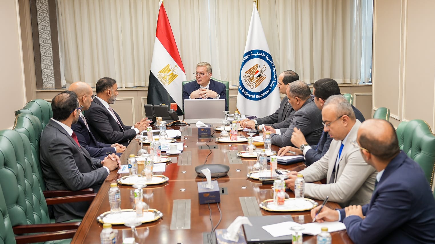 وزير البترول يبحث مع اركيوس إنرجي خطط استكشاف وإنتاج الغاز 